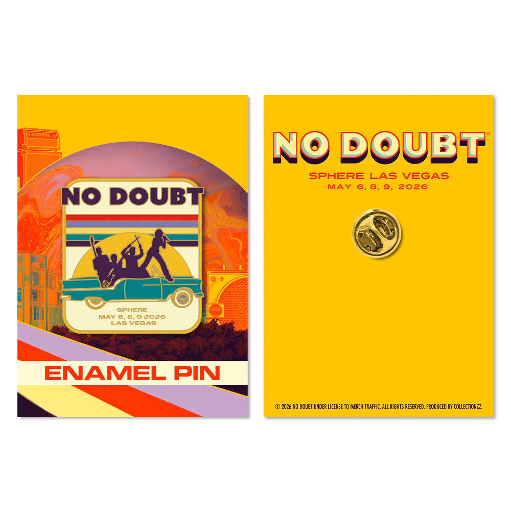 No Doubt Sphere May 6, 8, 9 2026 Enamel Pin