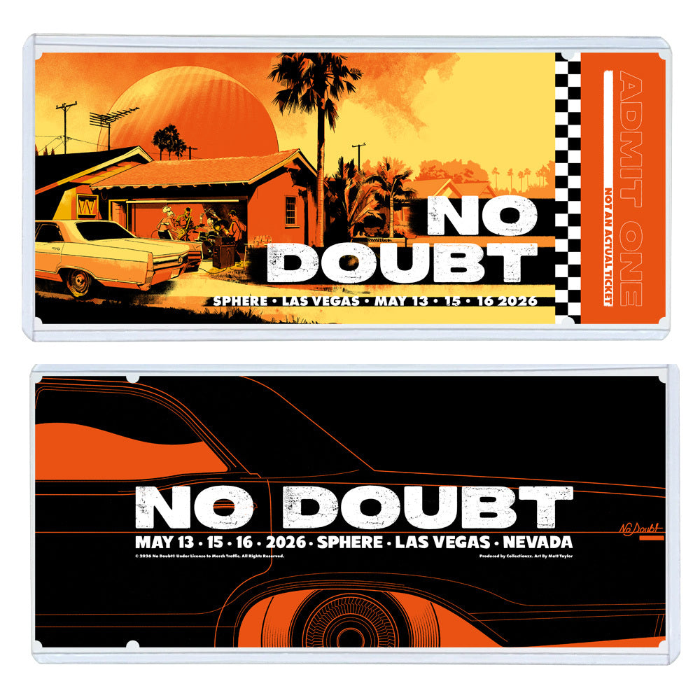 No Doubt Sphere May 13, 15, 16 2026 Commemorative Ticket