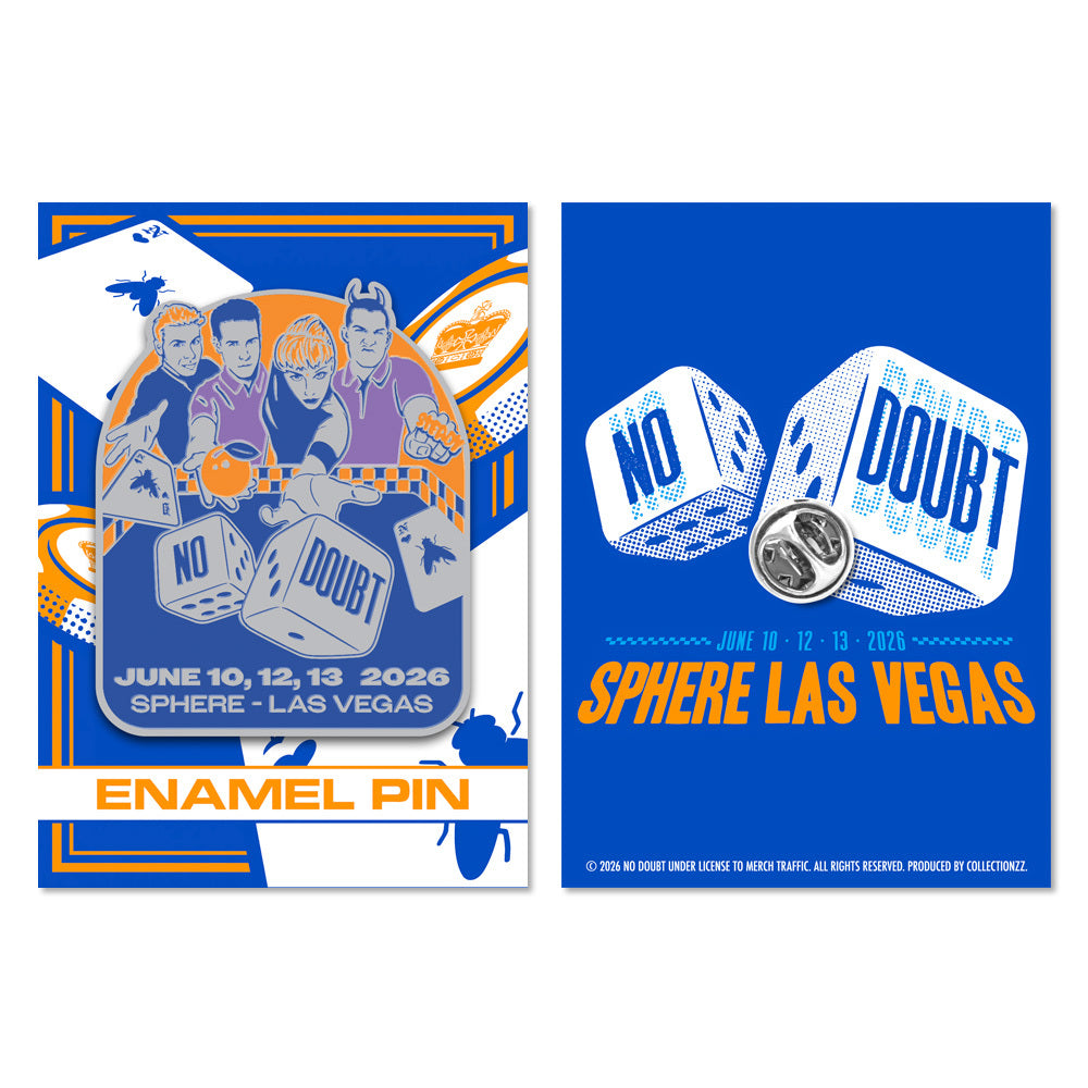 No Doubt Sphere June 10, 12, 13 2026 Enamel Pin