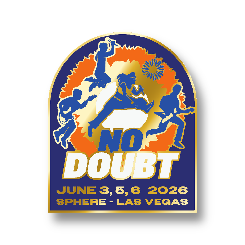 No Doubt Sphere June 3, 5, 6 2026 Enamel Pin
