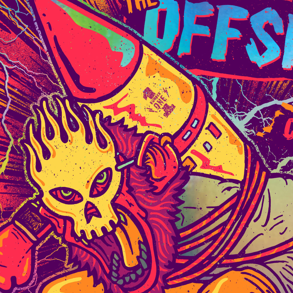 The Offspring Cincinnati July 25, 2025 (Rainbow Foil Edition)