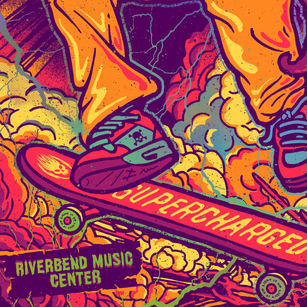 The Offspring Cincinnati July 25, 2025 (Rainbow Foil Edition)