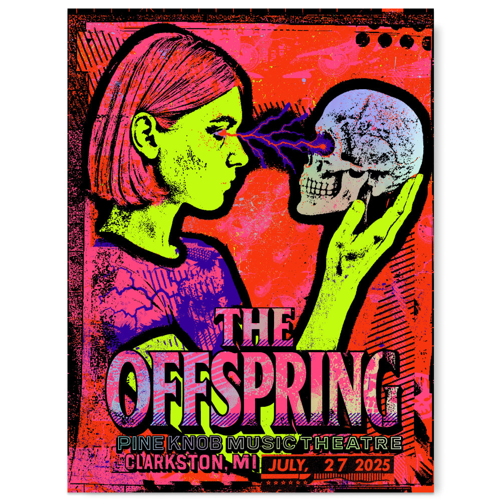 The Offspring Clarkston July 27, 2025 (Rainbow Foil Edition)