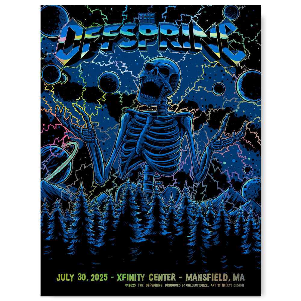 The Offspring Mansfield July 30, 2025 (Rainbow Foil Edition)