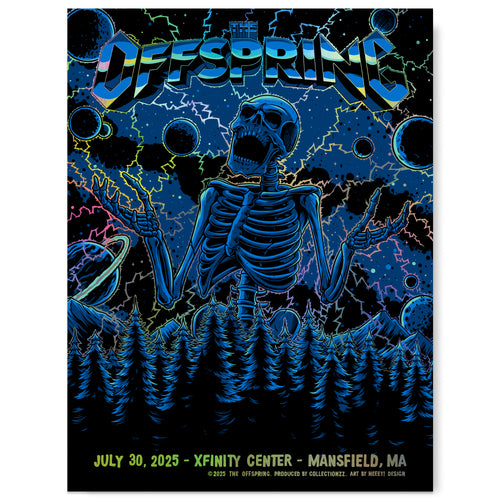 The Offspring Mansfield July 30, 2025 (Rainbow Foil Edition)