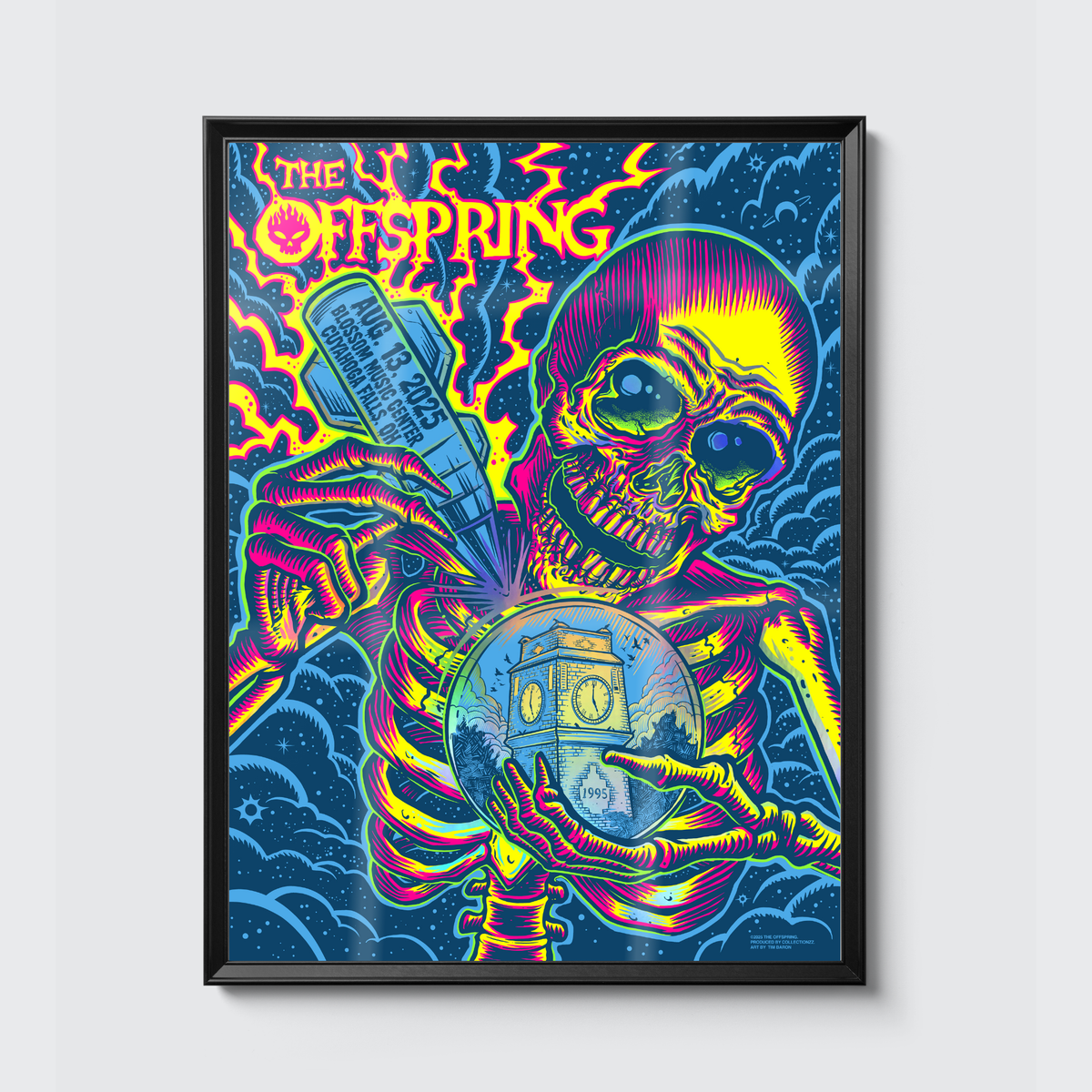 The Offspring Cuyahoga Falls August 13, 2025 (Rainbow Foil Edition)