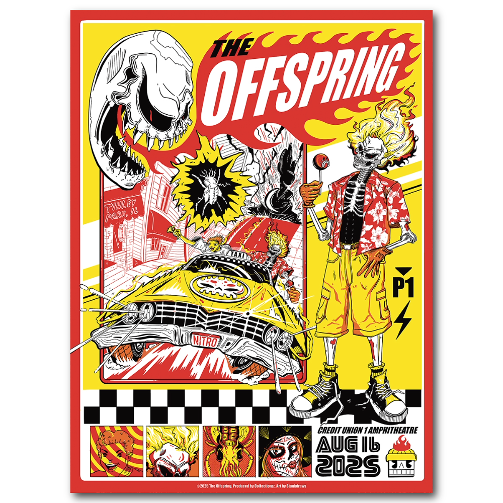 激レア品】THE OFFSPRING TEXTILE POSTER 激レア品】THE OFFSPRING