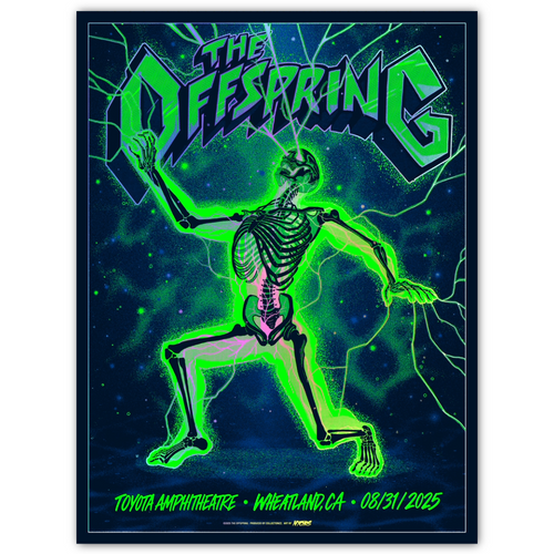 The Offspring Wheatland August 31, 2025 (Rainbow Foil)