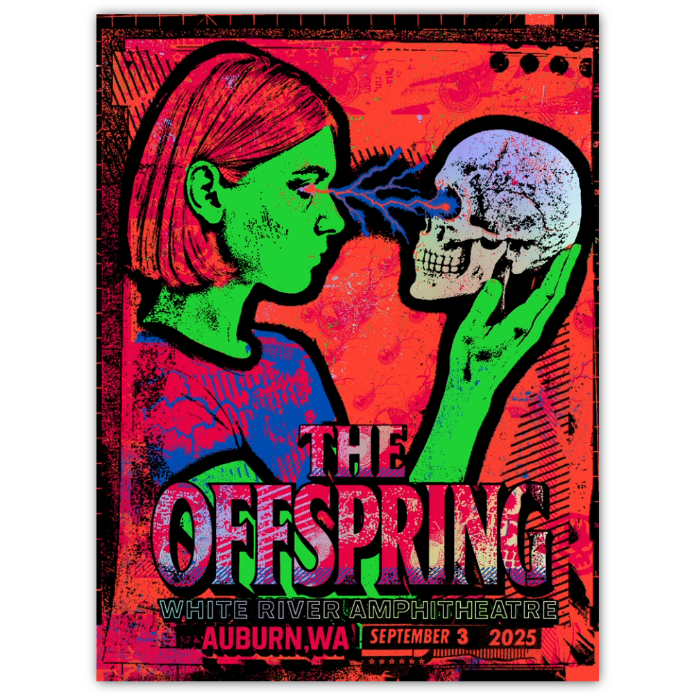 The Offspring Auburn September 3, 2025 (Rainbow Foil)