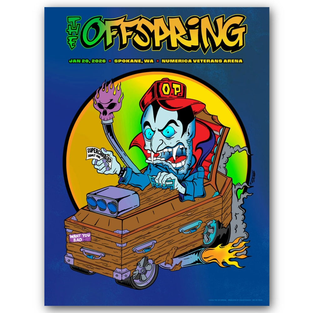 The Offspring Spokane January 20, 2026 (Foil Edition)
