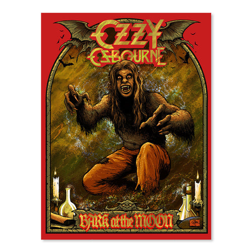 Ozzy Osbourne Bark at the Moon (Gold Foil Edition)