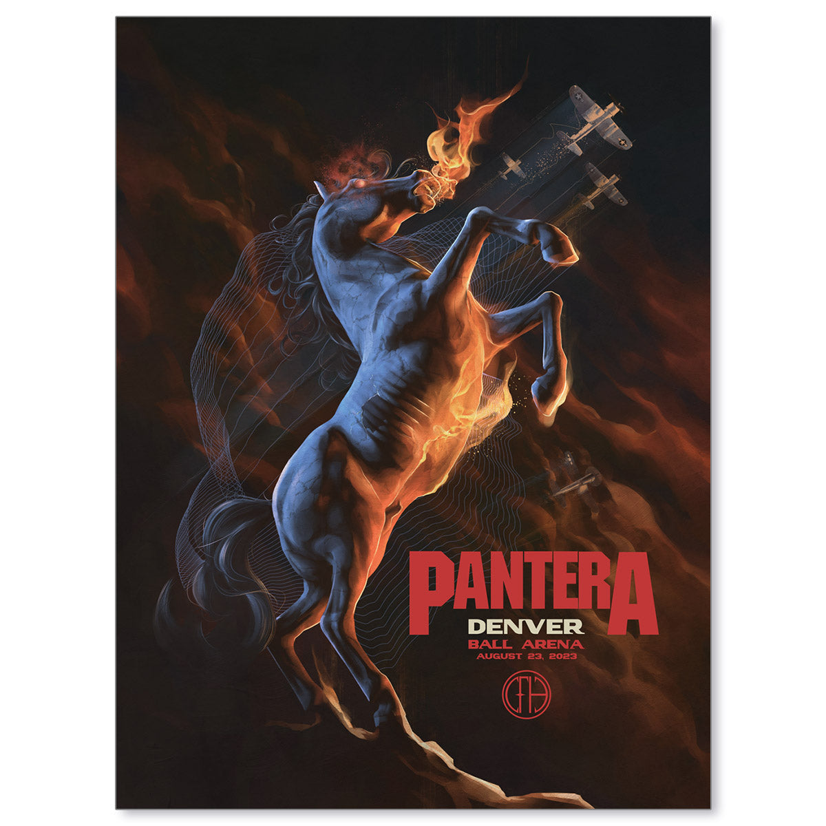Pantera Denver August 23, 2023 Poster