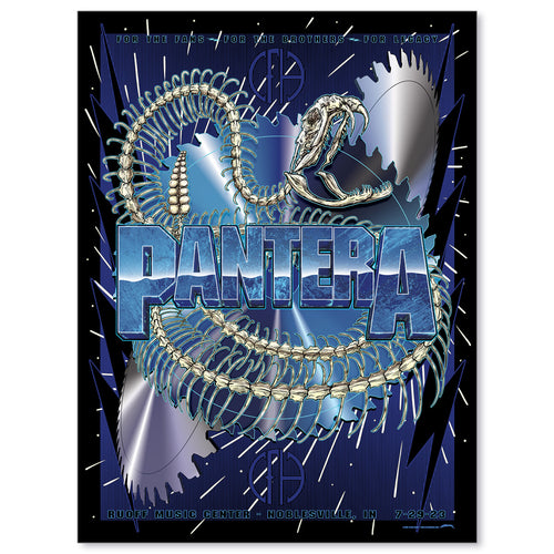 Pantera Noblesville July 29, 2023 Poster