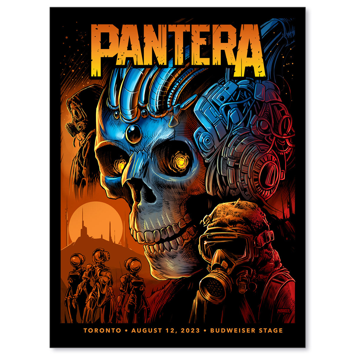 Pantera Toronto August 12, 2023 Poster