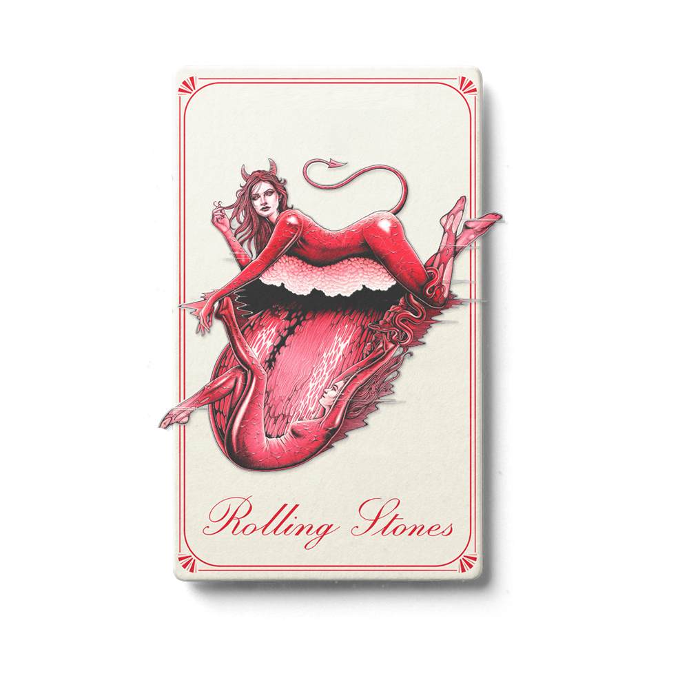 Rolling Stones Sympathy For The Devil Enamel Pin