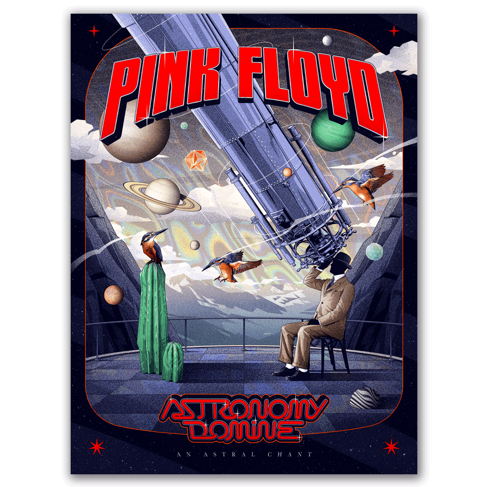 Pink Floyd Astronomy Domine (Lava Foil)