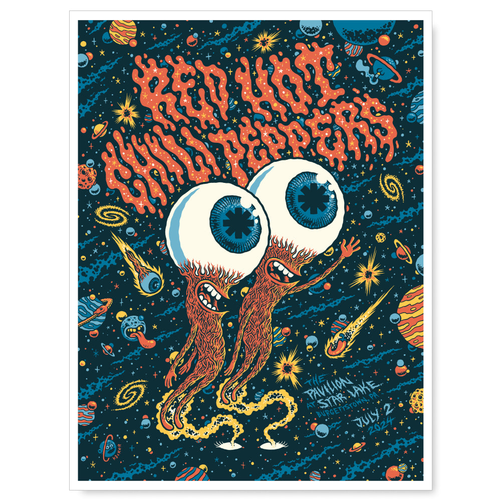 Red Hot Chili Peppers Burgettstown July 2, 2024, image size:1000x1000