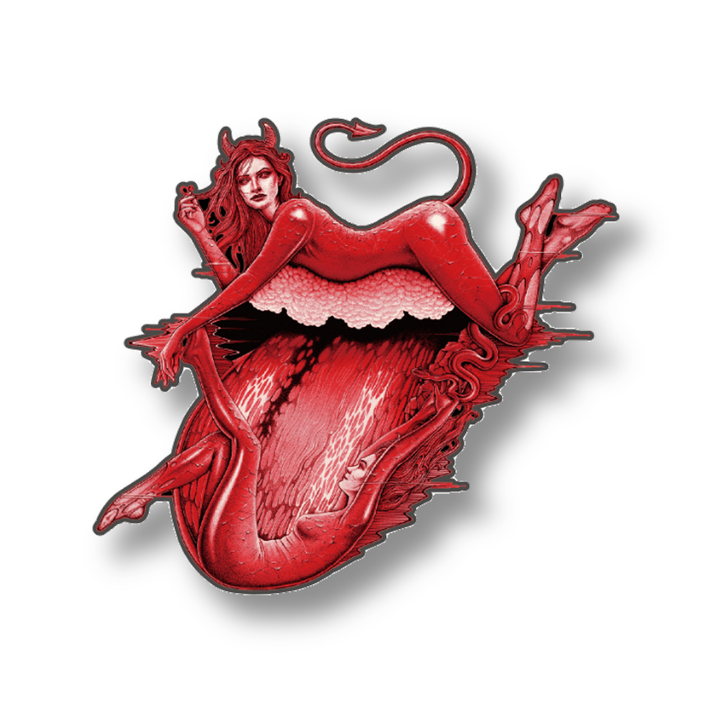 Rolling Stones Sympathy For The Devil Enamel Pin
