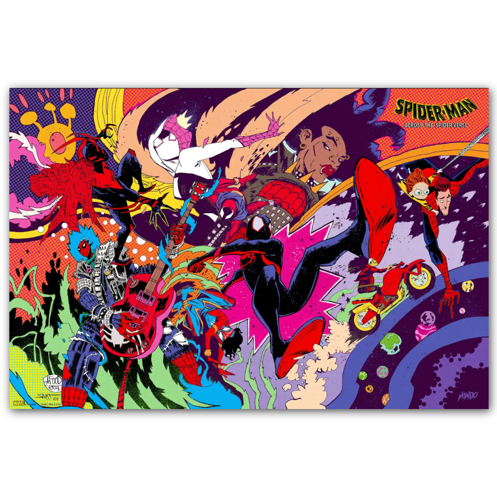 Spider-Man: Across the Spider-Verse by Sanford Greene (Artist Proof)