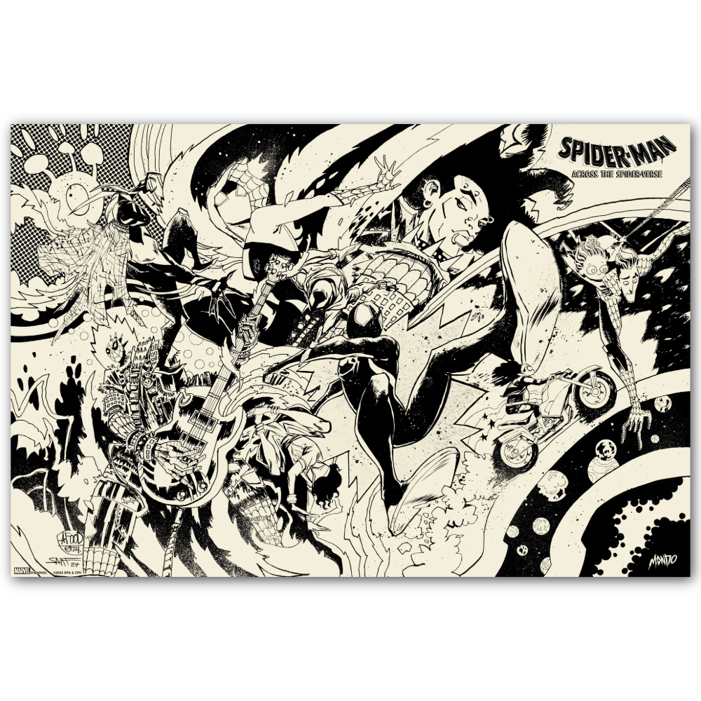 Spider-Man: Across the Spider-Verse Variant by Sanford Greene (Artist Proof)