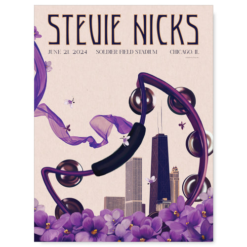 Stevie Nicks June 21, 2024 Chicago Artist Proof