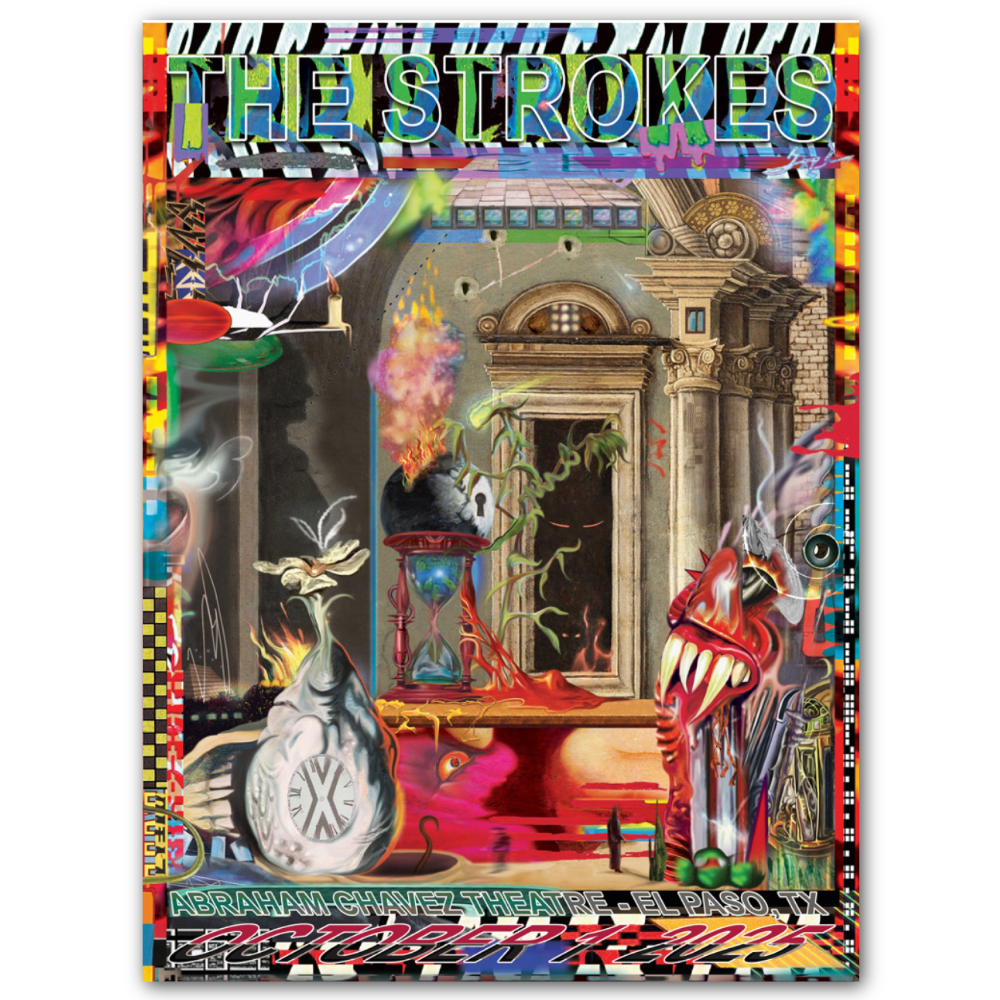 The Strokes El Paso October 1, 2025 (Artist Proof)