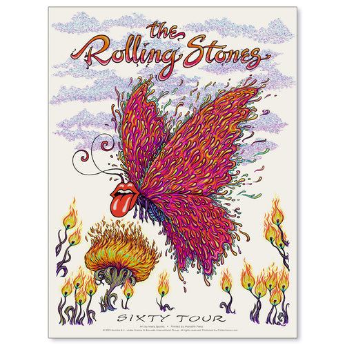 Rolling Stones Sixty Tour by Marq Spusta (Iridescent Pearl Edition of 5)