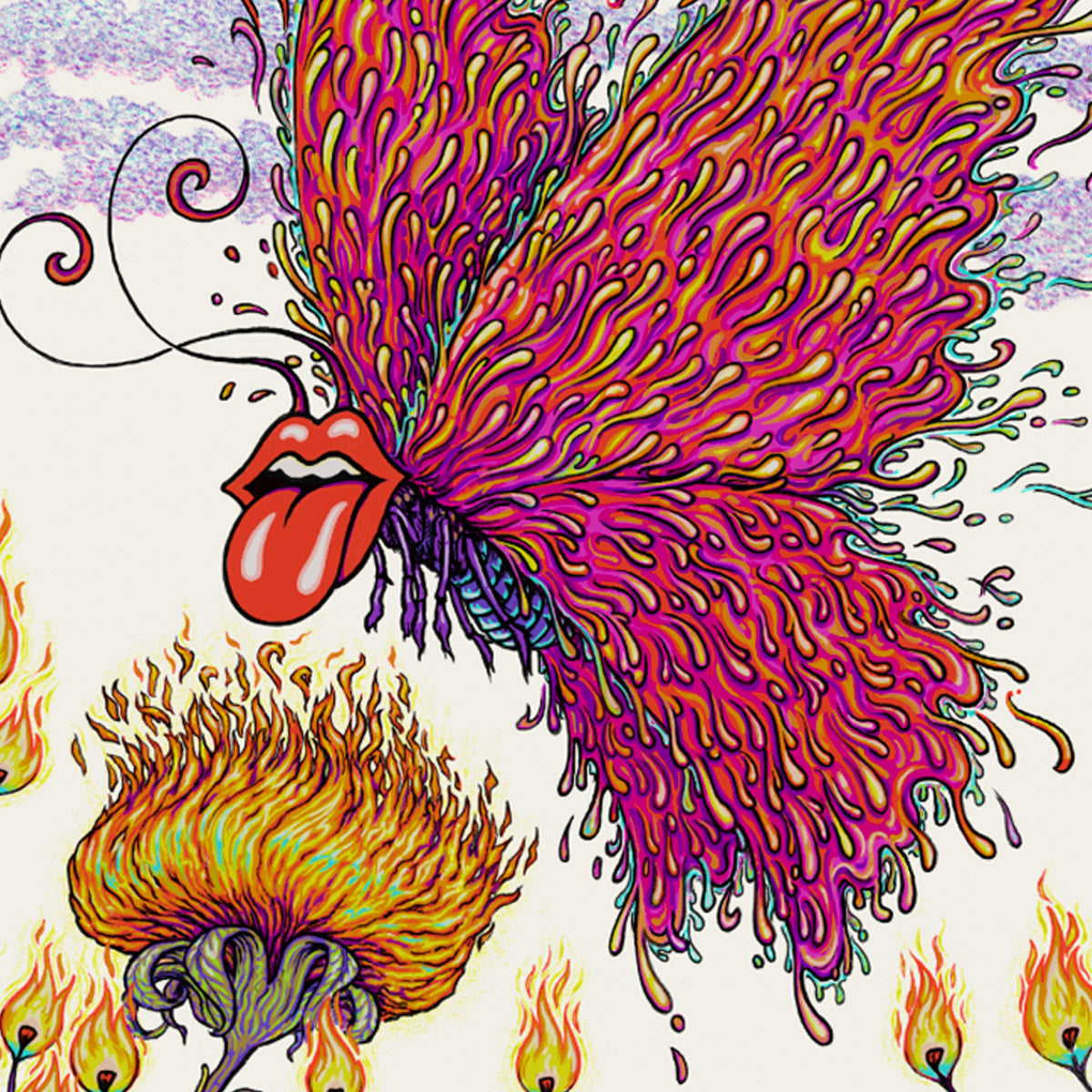 Rolling Stones Sixty Tour by Marq Spusta (Iridescent Pearl Edition of 5)