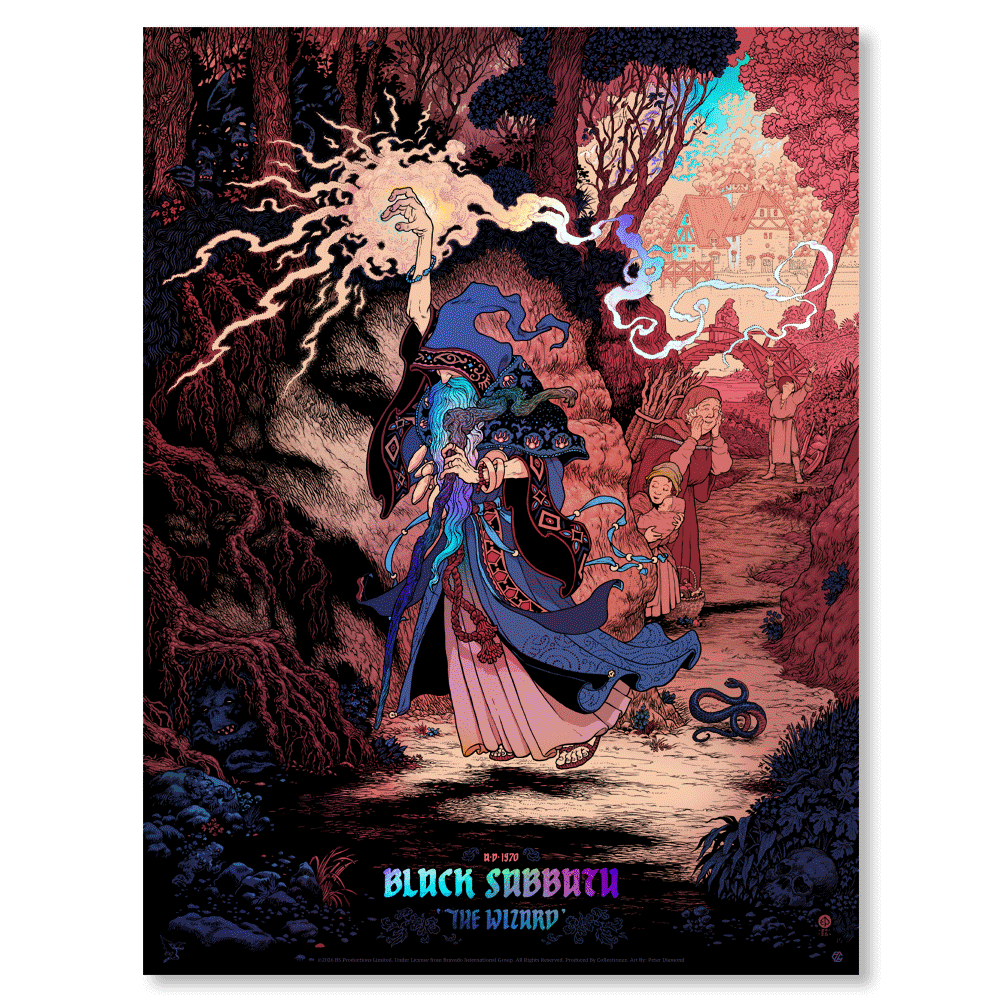 Black Sabbath The Wizard (Rainbow Foil Edition)