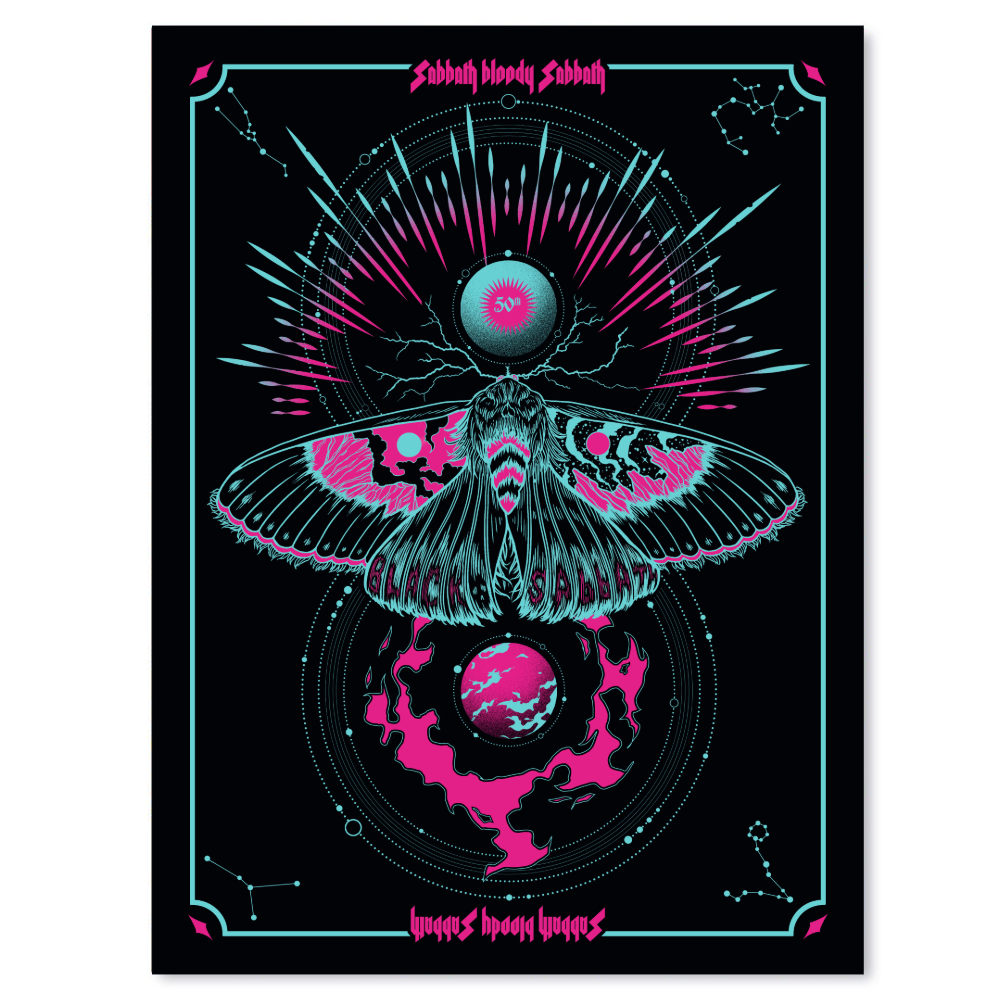 Sabbath Bloody Sabbath 50th (Double Sided Blacklight Edition)