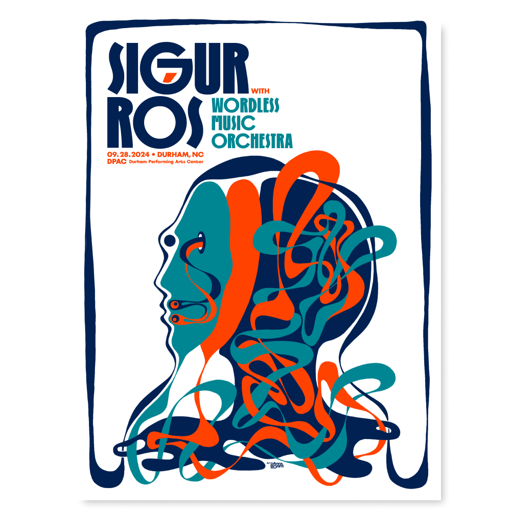 Sigur R s Durham September 28 2024 Poster sigur-r-s-durham-september-28-2024-poster