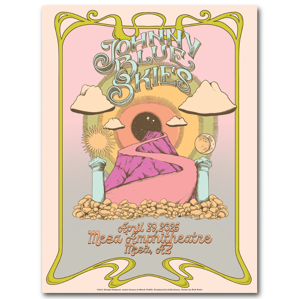 Sturgill Simpson/Johnny Blue Skies Mesa April 29, 2025 (Show Edition)