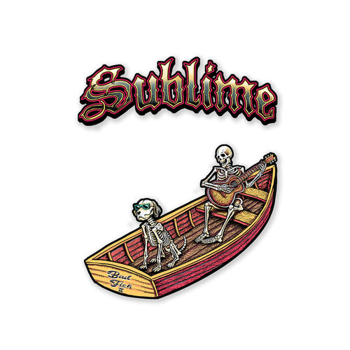 Sublime x Emek Enamel Pin Set