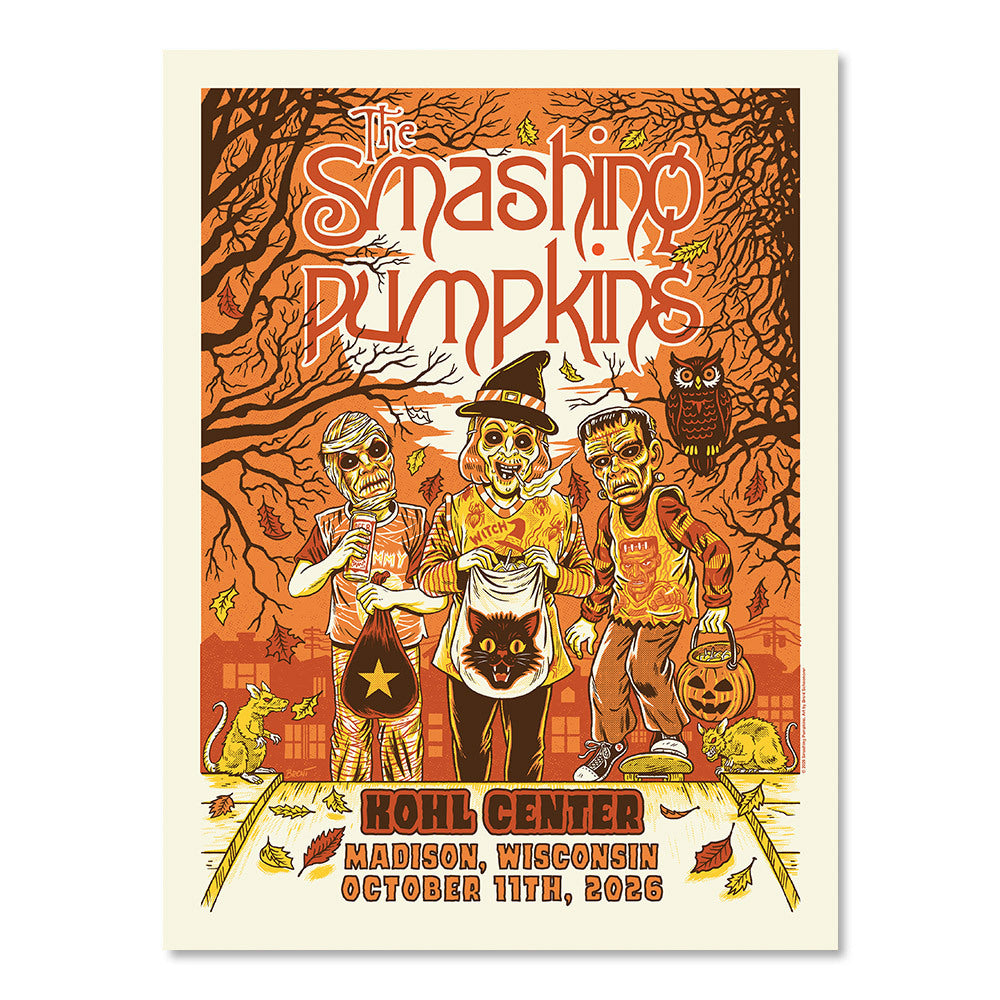 The Smashing Pumpkins Madison October 11, 2026 (Show Edition)