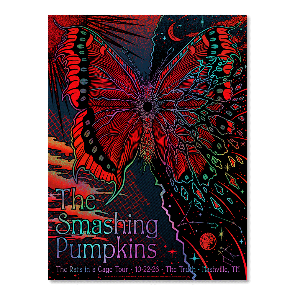 The Smashing Pumpkins Nashville October 22, 2026 (Foil Edition)