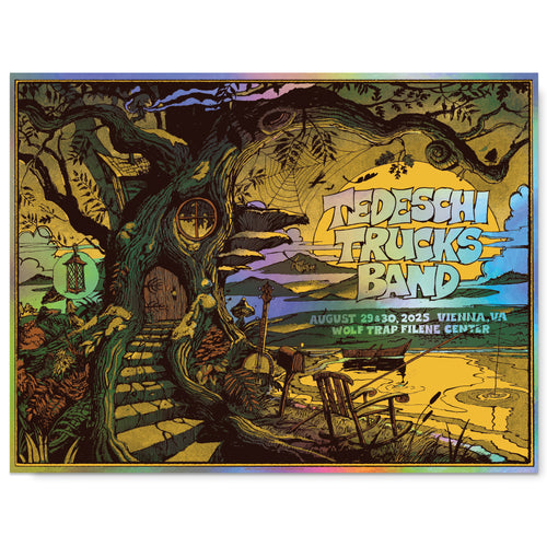 Tedeschi Trucks Band Vienna August 29 & 30, 2025 (Artist Proof Foil)