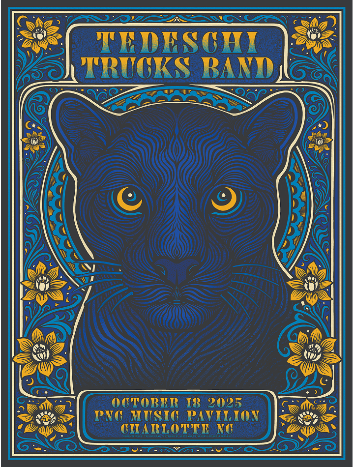 Tedeschi Trucks Band Charlotte October 18, 2025 (Artist Proof)