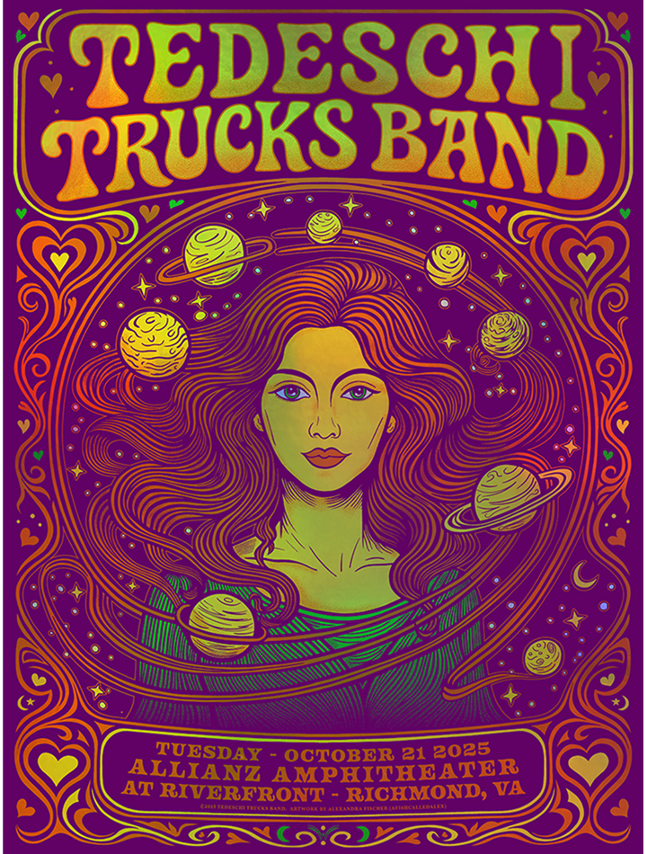 Tedeschi Trucks Band Richmond October 21, 2025 (Artist Proof Foil)
