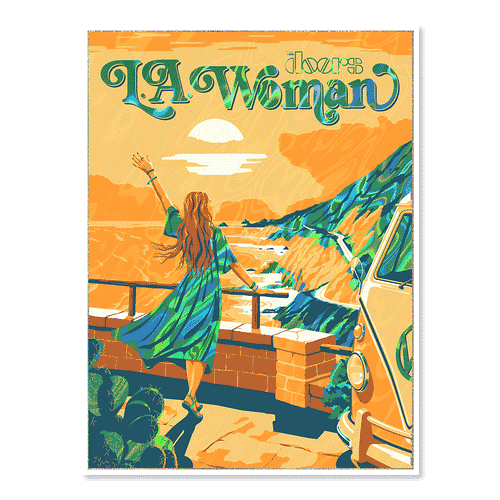 The Doors LA Woman 2026 (Lava Foil)