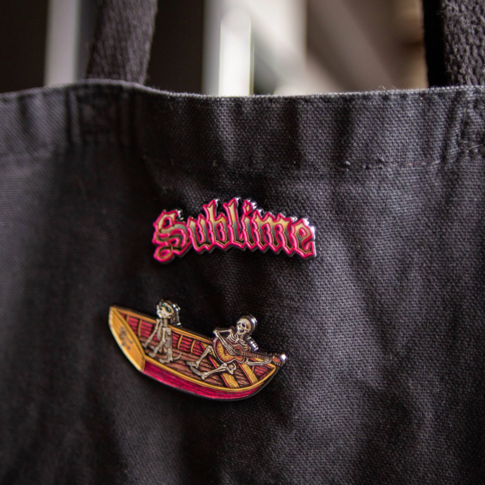 Sublime x Emek Enamel Pin Set