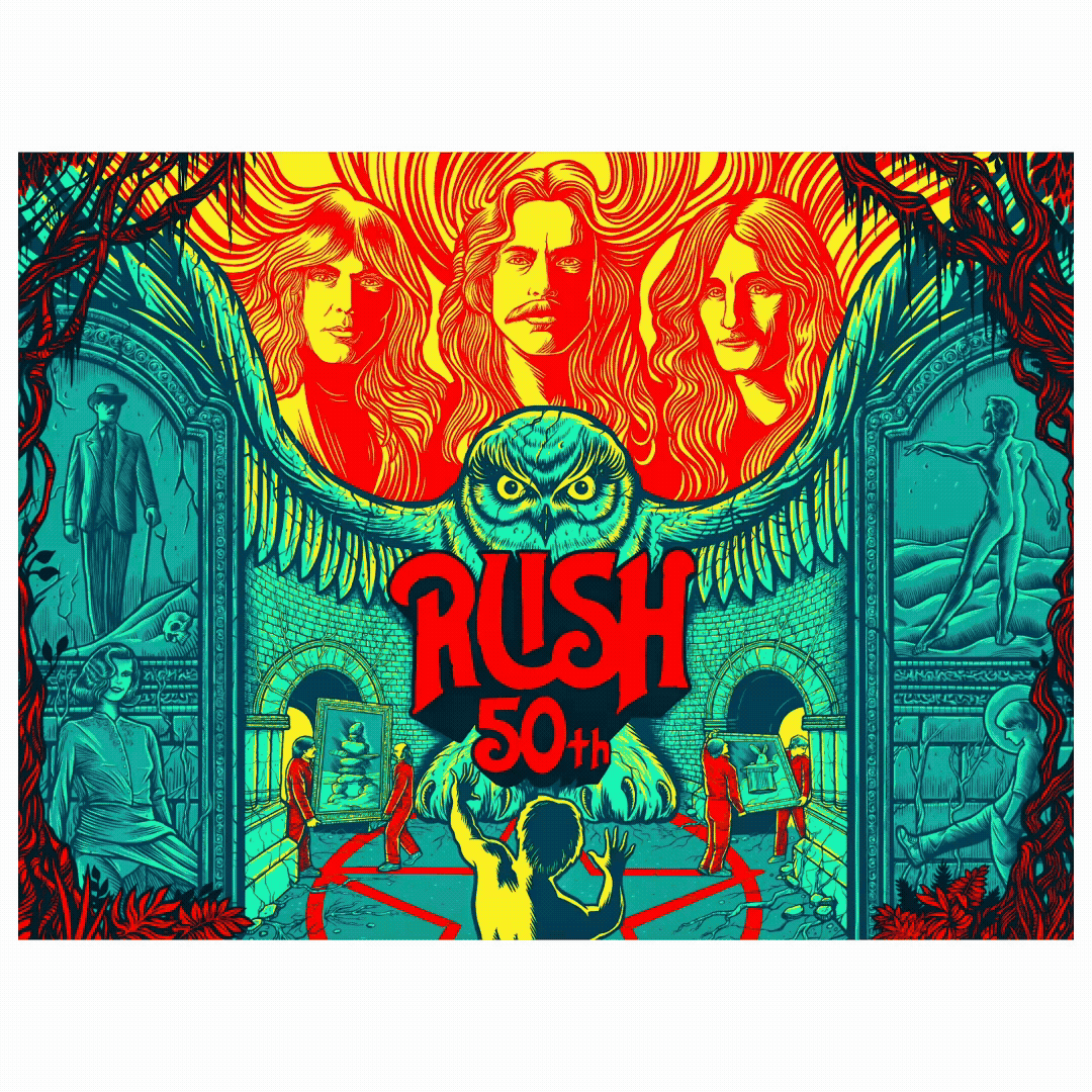 Rush 50 Acrylic Panel Edition