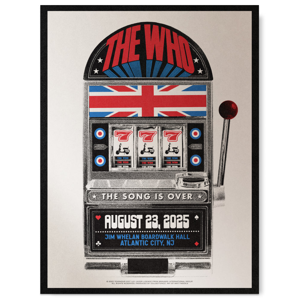 The Who Atlantic City September 12, 2025 (Rescheduled from August 23, 2025) (Collectionzz Exclusive)