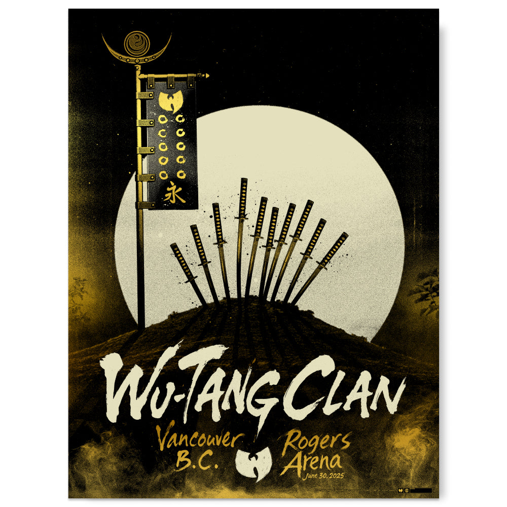 Wu-Tang Clan Vancouver June 30, 2025 (Foil Edition)
