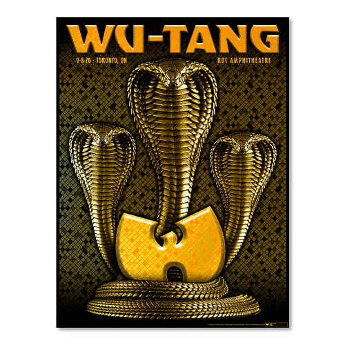 Wu-Tang Clan Toronto September 8, 2026 (Foil Edition)