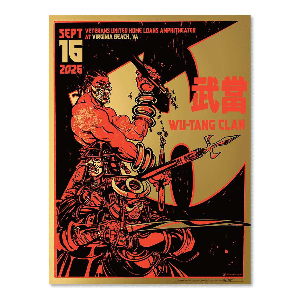 Wu-Tang Clan Virginia Beach September 16, 2026 (Collector's Foil Edition)