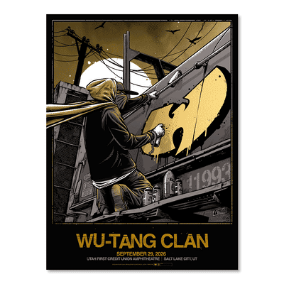 Wu-Tang Clan Salt Lake City September 29, 2026 (Foil Edition)