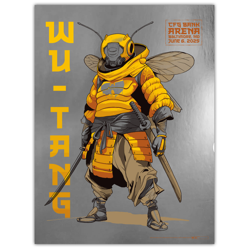 Wu-Tang Clan Baltimore June 6, 2025 (Silver Foil Edition)
