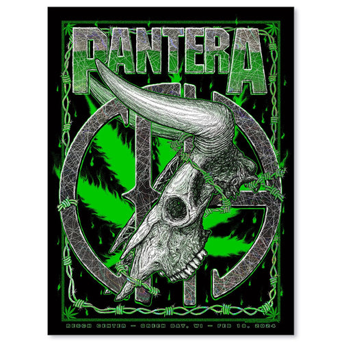 Pantera Green Bay February 18, 2024 (Rainbow Foil)