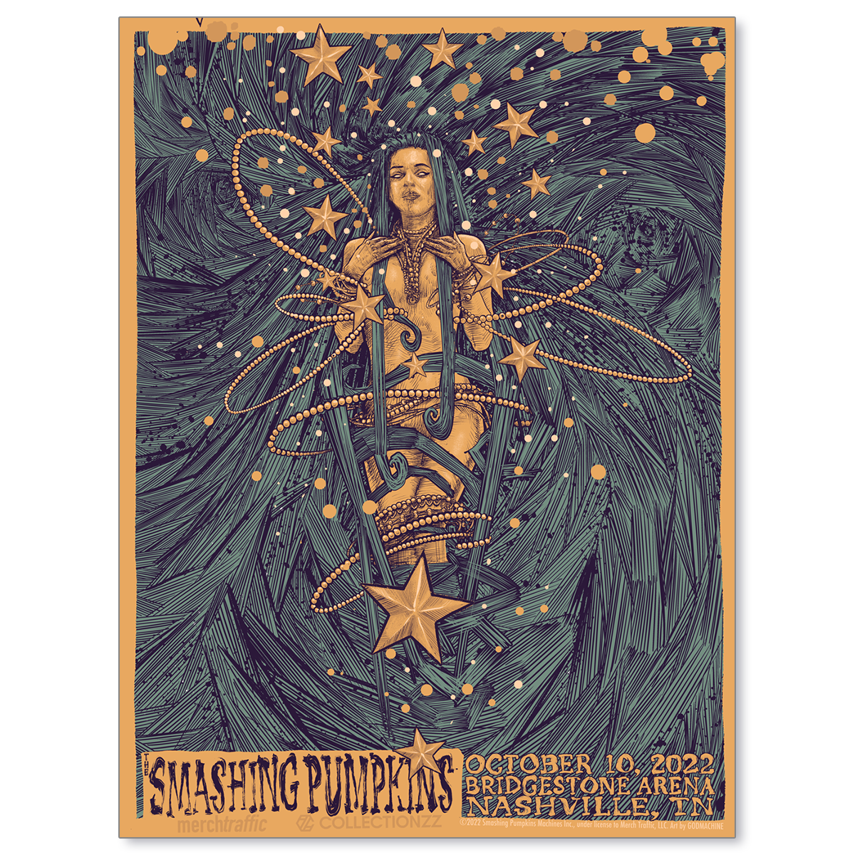 晴天 プロフ必須 Smashing Pumpkins The Smashing Pumpkins Pittsburg October 22, 2022 Print