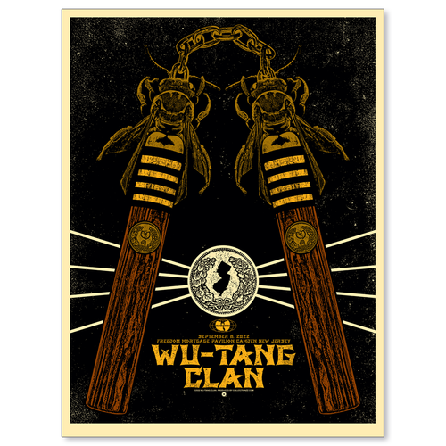Wu-Tang Clan Camden September 8, 2022 Print